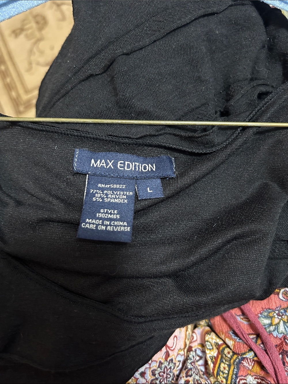 Max Edition Black Sleeveless Ruffle Maxi Dress - Picture 3 of 3